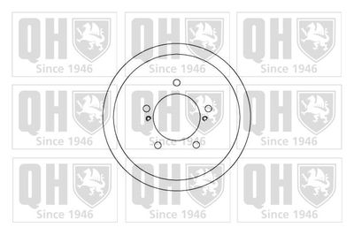 BDR365 QUINTON HAZELL Тормозной барабан