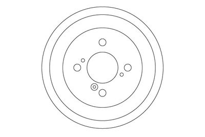 DB4476 TRW Тормозной барабан