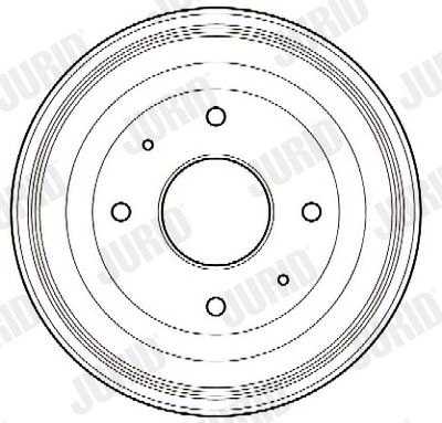 329005J JURID Тормозной барабан