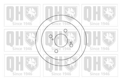 BDR547 QUINTON HAZELL Тормозной барабан