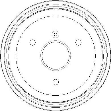 NDR325 NATIONAL Тормозной барабан