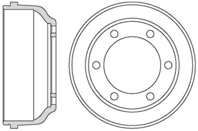 VBD678 MOTAQUIP Тормозной барабан