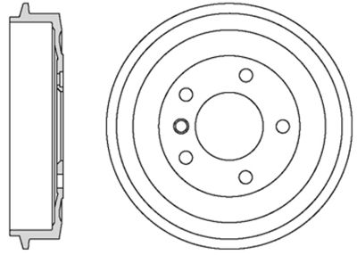 VBD659 MOTAQUIP Тормозной барабан