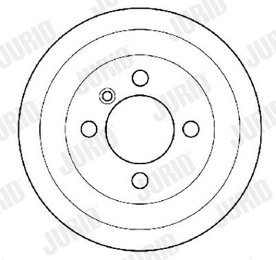 329070J JURID Тормозной барабан