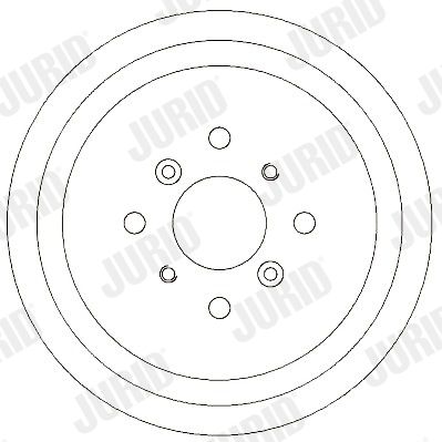 329288J JURID Тормозной барабан