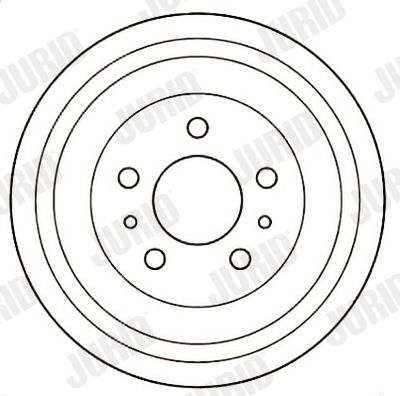 329223J JURID Тормозной барабан