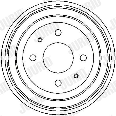 329016J JURID Тормозной барабан