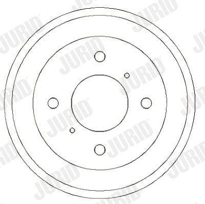 329215J JURID Тормозной барабан