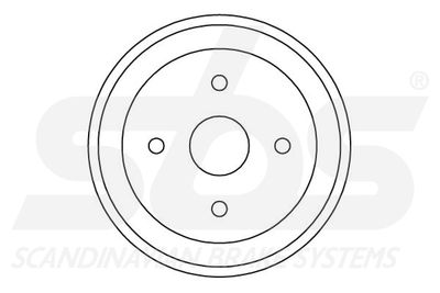 1825255211 sbs Тормозной барабан