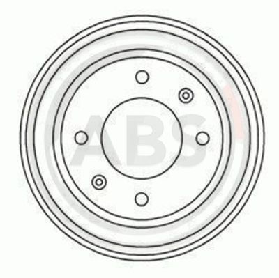 5253S A.B.S. Тормозной барабан