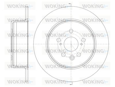 D691000 WOKING Тормозной диск
