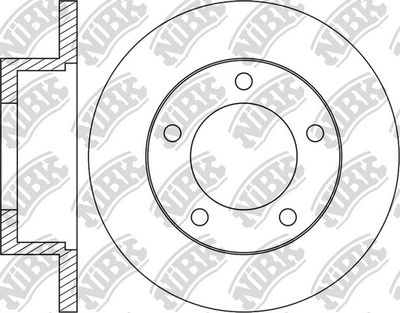 RN1965 NiBK Тормозной диск