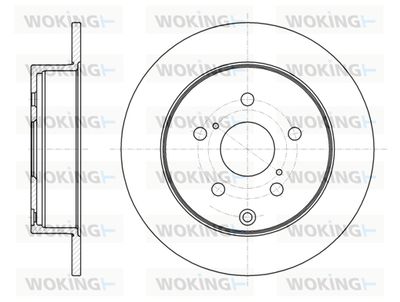 D6108800 WOKING Тормозной диск
