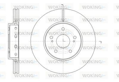 D6251310 WOKING Тормозной диск