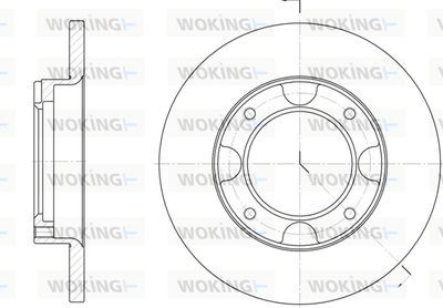 D603900 WOKING Тормозной диск