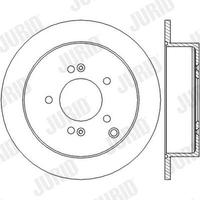 562454J JURID Тормозной диск