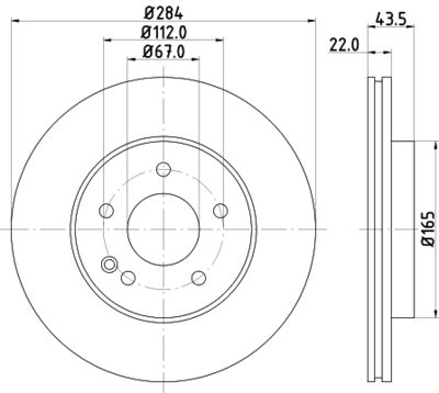 PCD12002 DON Тормозной диск