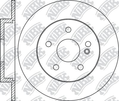 RN1703 NiBK Тормозной диск
