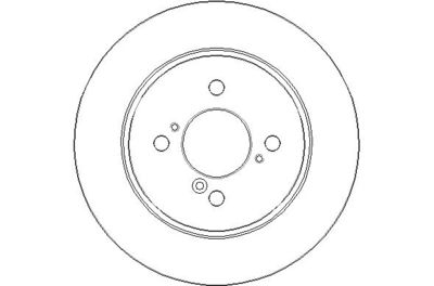 NBD1806 NATIONAL Тормозной диск