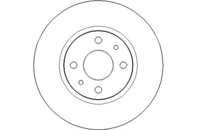 NBD1791 NATIONAL Тормозной диск