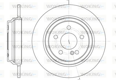 D686400 WOKING Тормозной диск