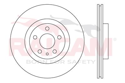 RD01540 RAICAM Тормозной диск