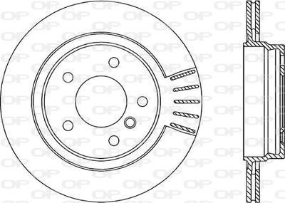 BDR175820 OPEN PARTS Тормозной диск