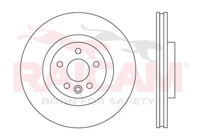 RD01527 RAICAM Тормозной диск