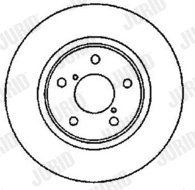 561536J JURID Тормозной диск