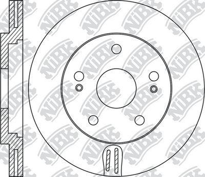 RN1912 NiBK Тормозной диск