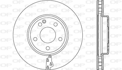 BDR264420 OPEN PARTS Тормозной диск