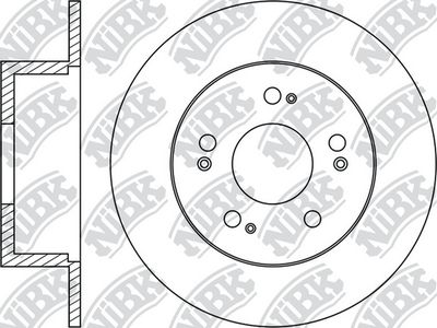 RN1973 NiBK Тормозной диск
