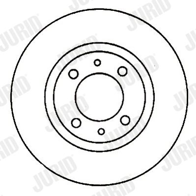 561327J JURID Тормозной диск