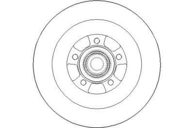 NBD1644 NATIONAL Тормозной диск
