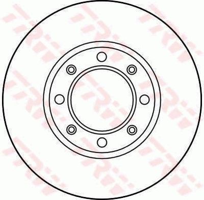 DF1300 TRW Тормозной диск