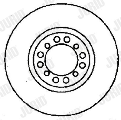 561157J JURID Тормозной диск