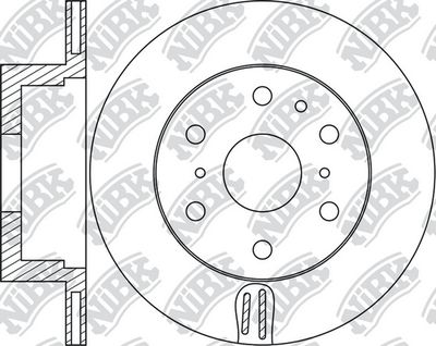 RN1757 NiBK Тормозной диск
