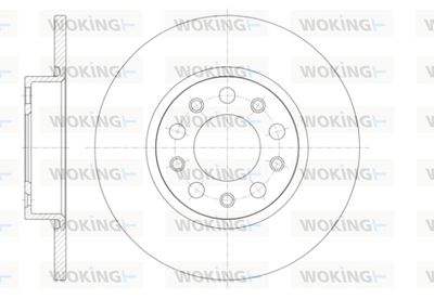 D6142600 WOKING Тормозной диск