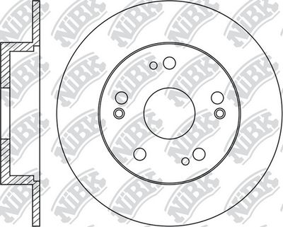 RN1425 NiBK Тормозной диск