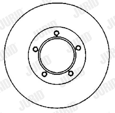 561752J JURID Тормозной диск
