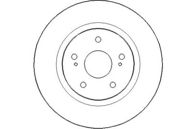 NBD1568 NATIONAL Тормозной диск