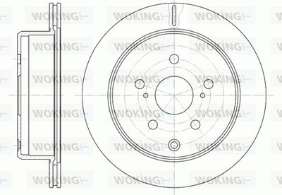 D6125310 WOKING Тормозной диск