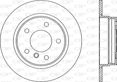 BDR109410 OPEN PARTS Тормозной диск