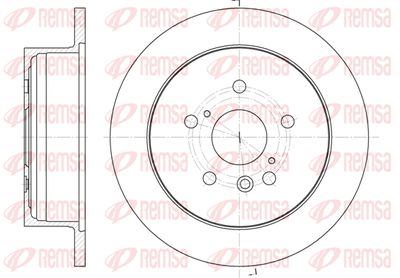6115800 REMSA Тормозной диск
