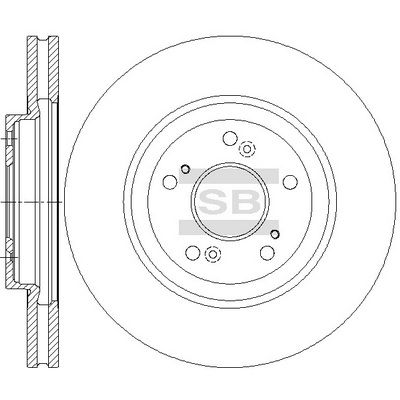 SD4133 Hi-Q Тормозной диск