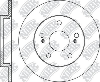 RN2037 NiBK Тормозной диск