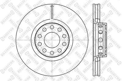 60204780VSX STELLOX Тормозной диск