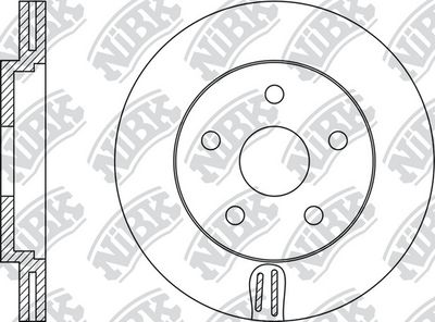 RN1156 NiBK Тормозной диск