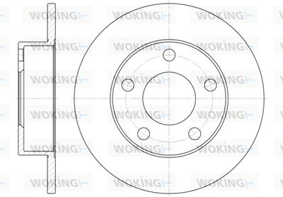 D651300 WOKING Тормозной диск