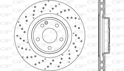 BDR270420 OPEN PARTS Тормозной диск